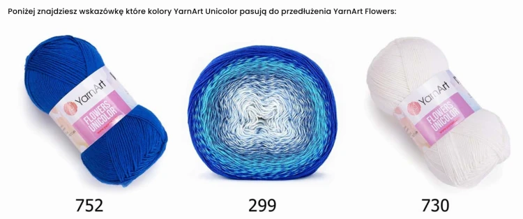 Włóczka YarnArt Flowers - 299
