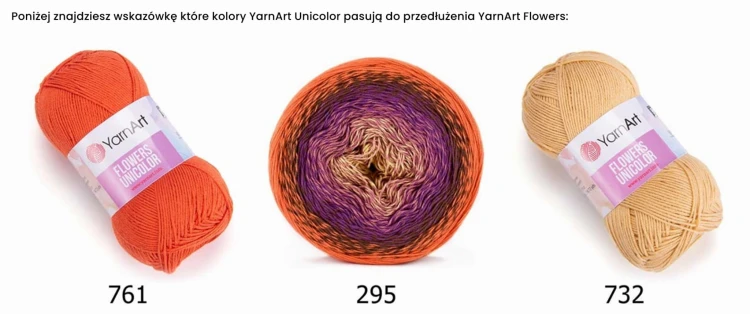 Włóczka YarnArt Flowers - 295
