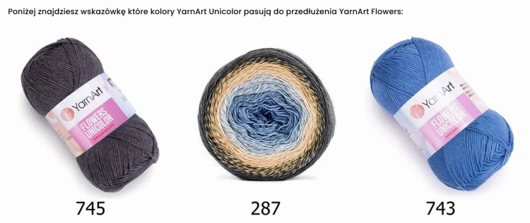 Włóczka YarnArt Flowers - 287