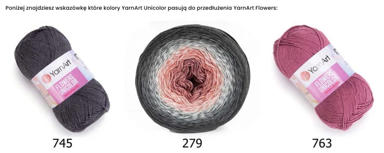 Włóczka YarnArt Flowers - 279