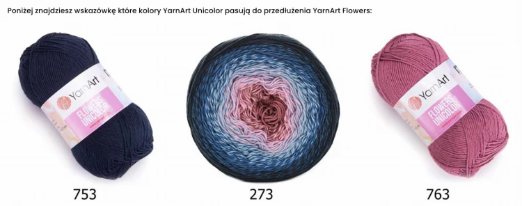 Włóczka YarnArt Flowers - 273