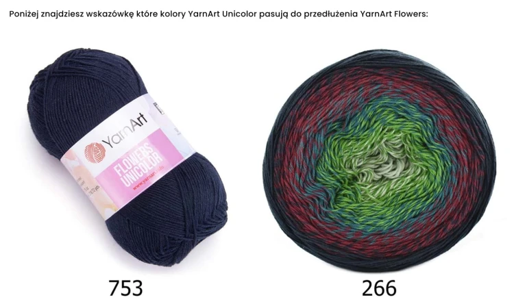 Włóczka YarnArt Flowers - 266