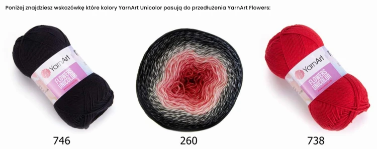 Włóczka YarnArt Flowers - 260