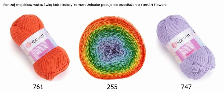 Włóczka YarnArt Flowers - 255