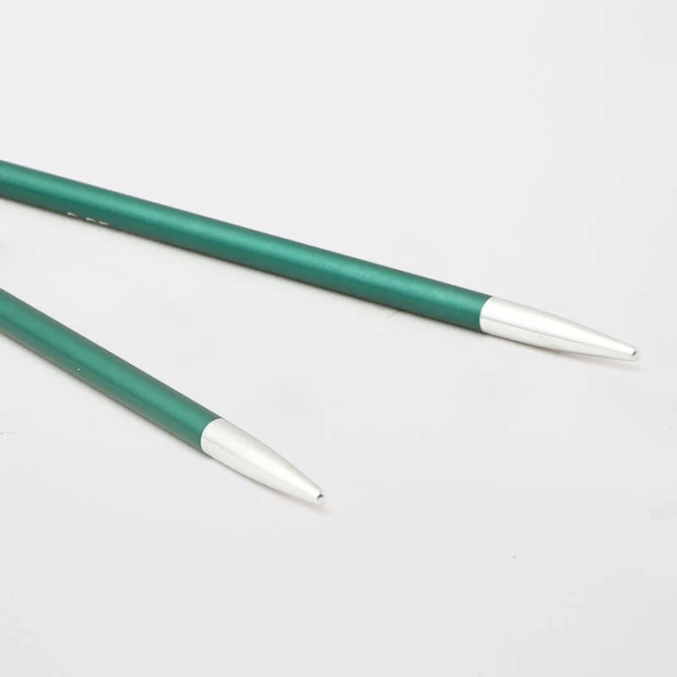 Druty KRÓTKIE do wymiennych żyłek KnitPro Zing SPECIAL - metalowe