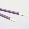 Druty KRÓTKIE do wymiennych żyłek KnitPro Zing SPECIAL - metalowe