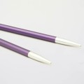 Druty KRÓTKIE do wymiennych żyłek KnitPro Zing SPECIAL - metalowe