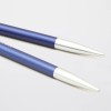 Druty KRÓTKIE do wymiennych żyłek KnitPro Zing SPECIAL - metalowe