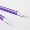Druty KRÓTKIE do wymiennych żyłek KnitPro Zing SPECIAL - metalowe