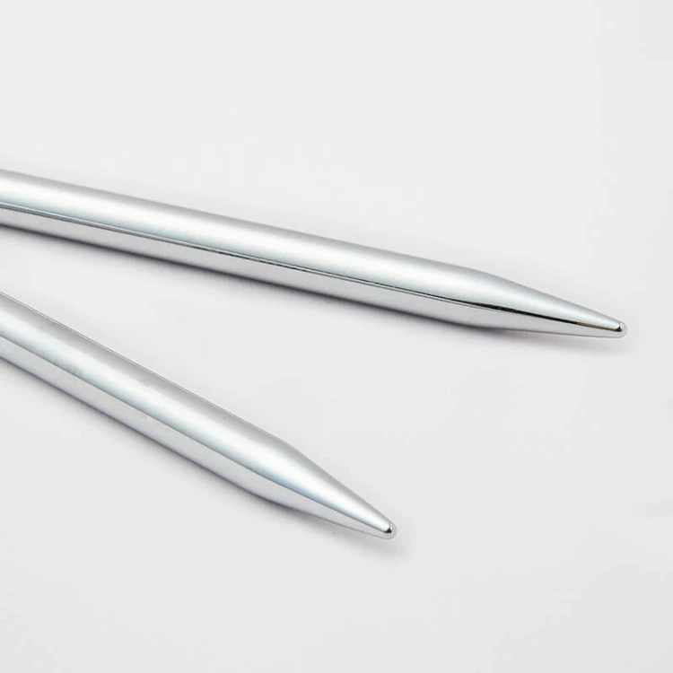 Druty KRÓTKIE do wymiennych żyłek KnitPro Nova SPECIAL - metalowe