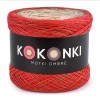 KOKONEK Classic A613 MIX Makowa panienka - Ognista czerwień/ciemny beż/zimny beż/pudrowy beż/krem