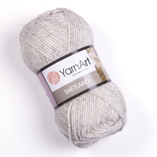 Włóczka YarnArt Shetland 535 / jasny beż melanż