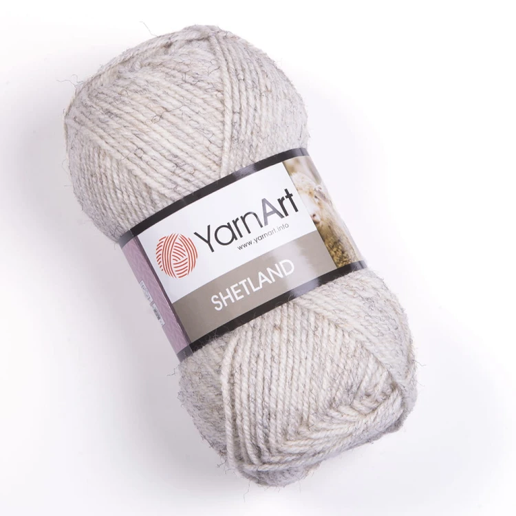 Włóczka YarnArt Shetland 535 / jasny beż melanż