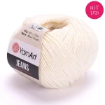 Włóczka YarnArt Jeans 03 / ecru