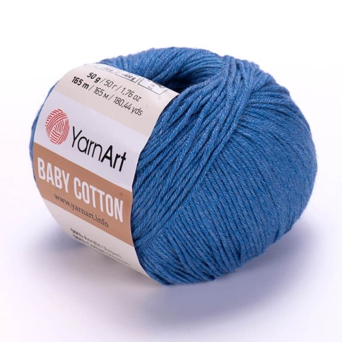 Włóczka YarnArt Baby Cotton 447 / jeans