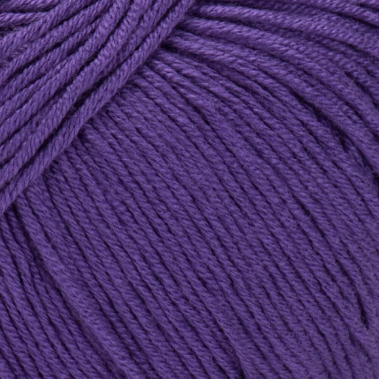 Włóczka YarnArt Baby Cotton 455 / ciemny fiolet