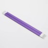 Druty do skarpet KnitPro Zing double-pointed 20 cm - metalowe