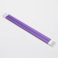 Druty do skarpet KnitPro Zing double-pointed 20 cm - metalowe