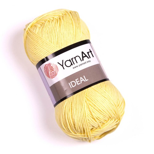 Włóczka YarnArt Ideal 224 / jasny żółty