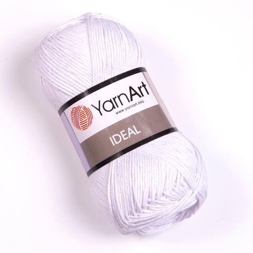 Włóczka YarnArt Ideal 220 / biel