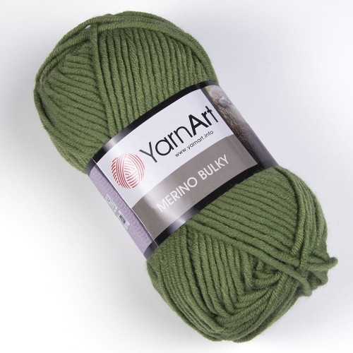 Włóczka YarnArt Merino Bulky / 098 zieleń