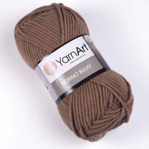 Włóczka YarnArt Merino Bulky / 514 cappuccino