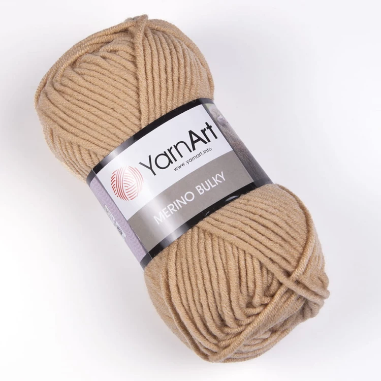Włóczka YarnArt Merino Bulky / 511 słomiany