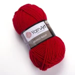 Włóczka YarnArt Merino Bulky / 156 ognista czerwień