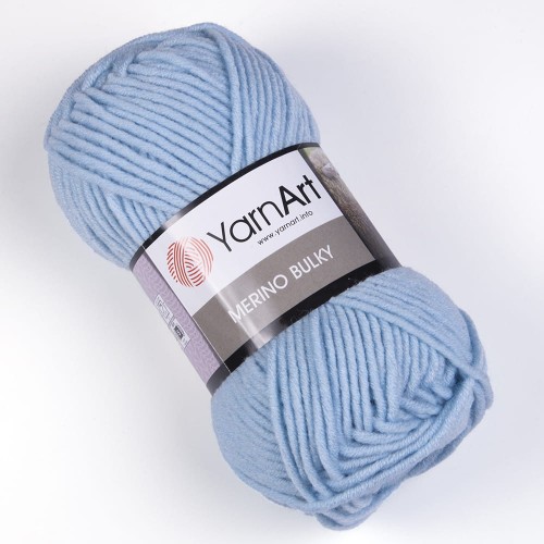 Włóczka YarnArt Merino Bulky / 215 błękit