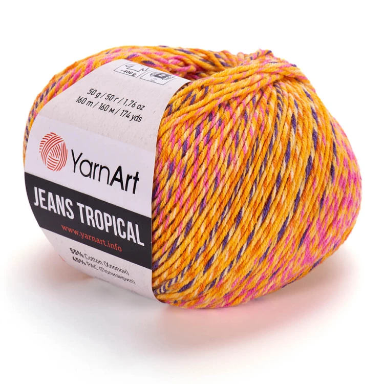 Włóczka YarnArt Jeans Tropical 617