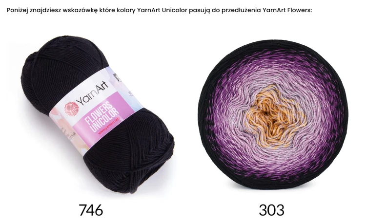 Włóczka YarnArt Flowers - 303
