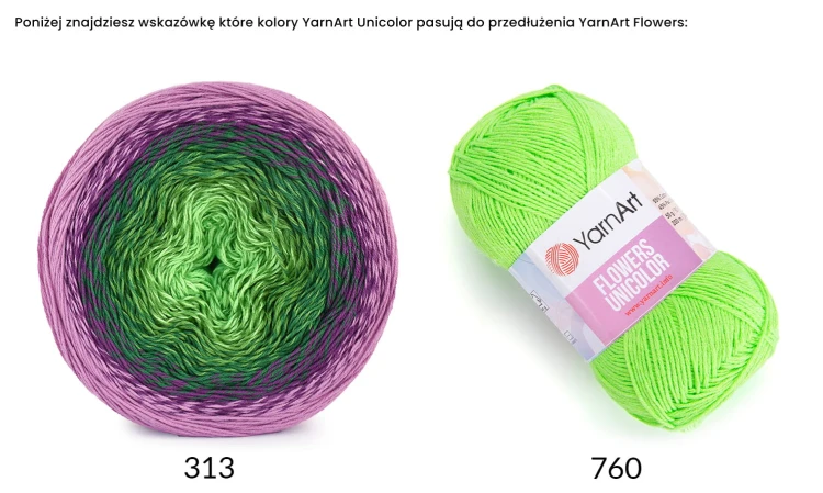 Włóczka YarnArt Flowers - 313