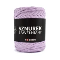 PREMIUM sznurek bawełniany by KOKONKI 5mm / rolka 100m / lawenda