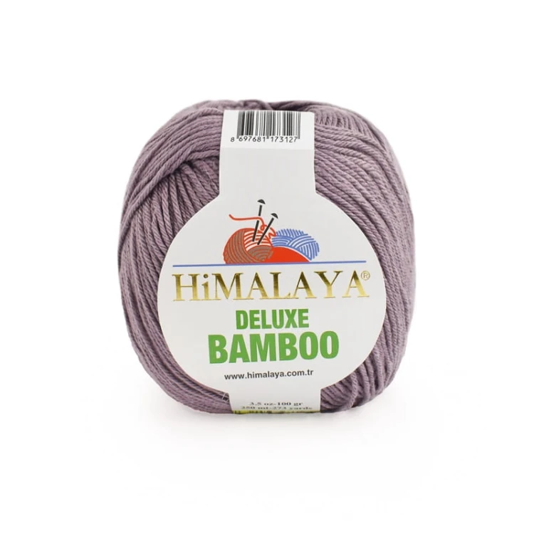 Włóczka Himalaya Deluxe Bamboo 35 / blady fiolet