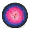 KOKONEK Classic B105 Karol - Navy melanż/lapis/ultra róż/róż