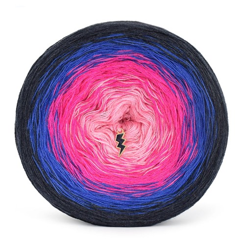 KOKONEK Classic B105 Karol - Navy melanż/lapis/ultra róż/róż