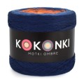 KOKONEK Classic B106 Kuba - Granat/atrament/mango/żółty/wanilia