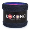 KOKONEK Classic B105 Karol - Navy melanż/lapis/ultra róż/róż
