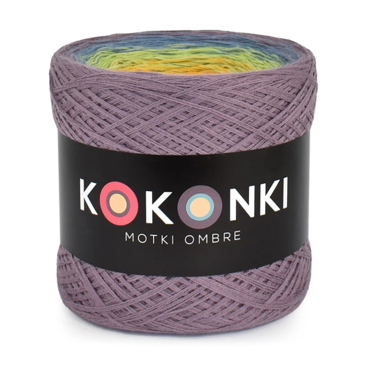 KOKONEK Classic B116 Peekaboo - Blady fiolet/denim/jasna zieleń/kurkuma/mango