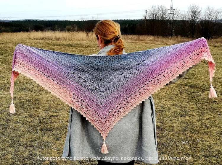Katarzya Kaleta, wzór Allayna, KOKONEK Classic B113 Wind man
