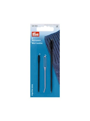 Igły do wełny Prym 124100 / plastikowe / 3 szt.