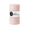 Sznurek skręcany bawełniany Bobbiny Macrame Cord / Pastelowy róż / Pastel Pink / 3mm / 100m