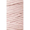 Sznurek skręcany bawełniany Bobbiny Macrame Cord / Pastelowy róż / Pastel Pink / 3mm / 100m
