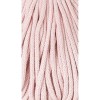 Sznurek pleciony bawełniany Bobbiny Premium / Pastelowy Róż / Pastel Pink / 5mm / 100m