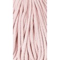 Sznurek pleciony bawełniany Bobbiny Premium / Pastelowy Róż / Pastel Pink / 5mm / 100m