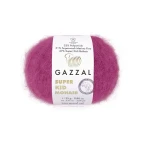 Włóczka Gazzal Super Kid Mohair 64415 / piwonia