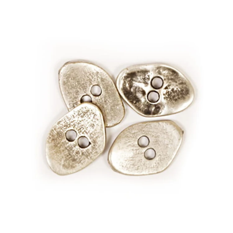 Guzik Drops metalowy Jagged / 20 mm / 534