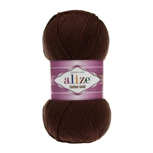 Włóczka Alize Cotton Gold 26 / czekolada