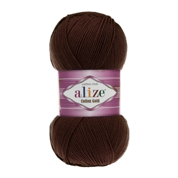 Włóczka Alize Cotton Gold 26 / czekolada