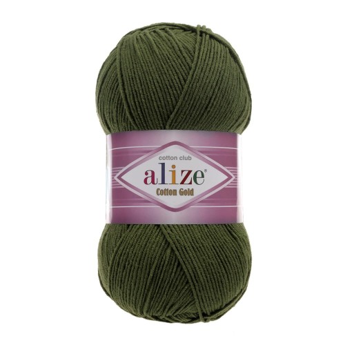 Włóczka Alize Cotton Gold 29 / khaki